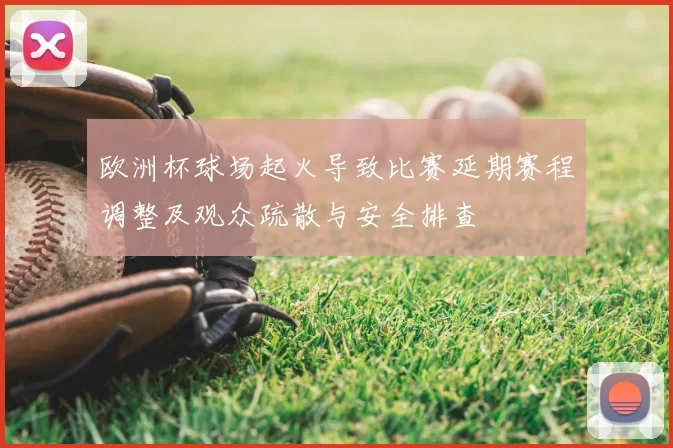 欧洲杯球场起火导致比赛延期赛程调整及观众疏散与安全排查