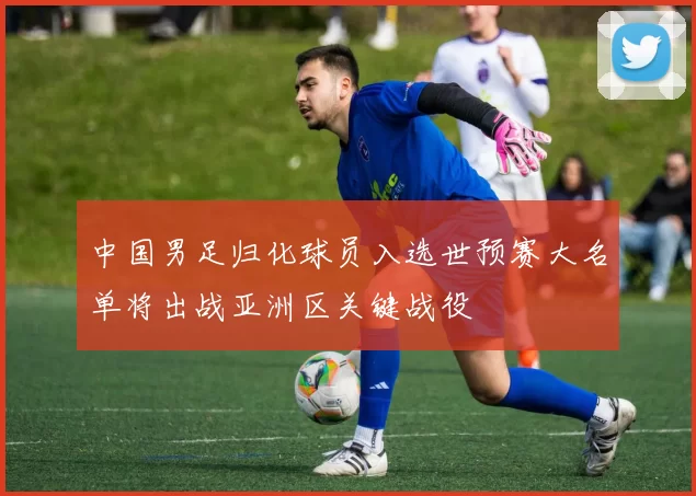中国男足归化球员入选世预赛大名单将出战亚洲区关键战役